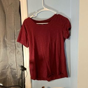 Medium burgundy tee-shirt from old navy